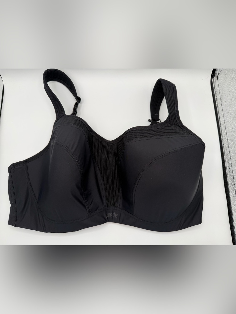 Panache Black Supportive Underwire Sports Bra